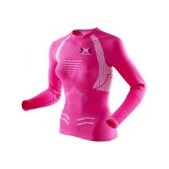 Tee-Shirt X-BIONIC The Trick Femme Rose / Blanc