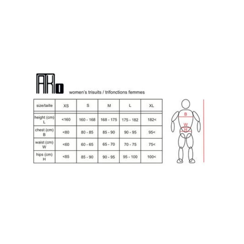 Trifonction MAKO Santiger Femme Noire/rose â Image 2