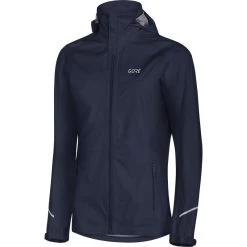 Veste GORE R3 Gore-Tex Active Hooded Femme Orbit Blue