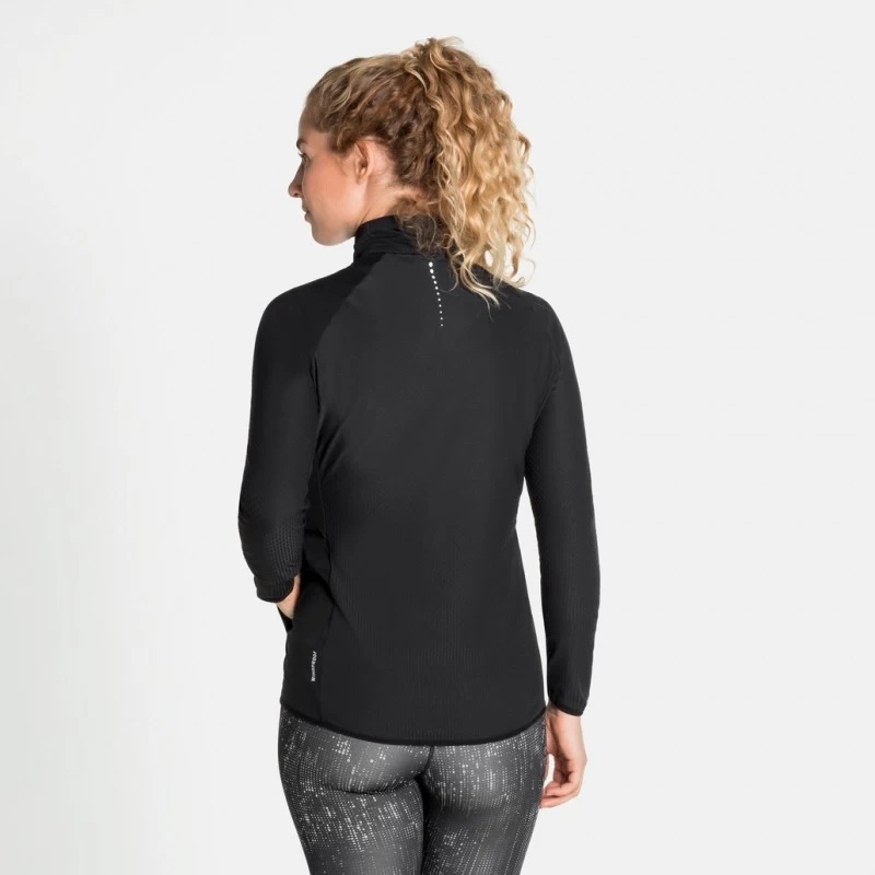 Veste ODLO Zeroweight Warm Hybrid Femme Black – Image 3