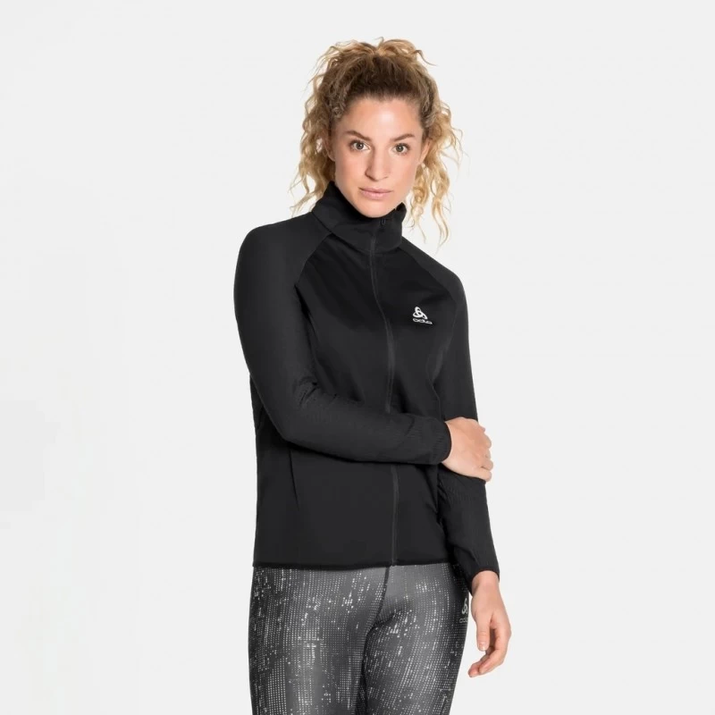 Veste ODLO Zeroweight Warm Hybrid Femme Black