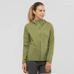 Veste SALOMON Bonatti Waterproof JKT Martini Olive