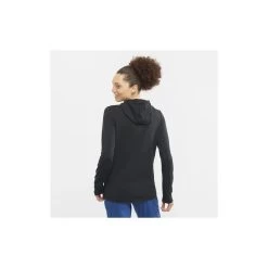 Veste SALOMON Essential Lightwarm Hoodie Femme Deep Black