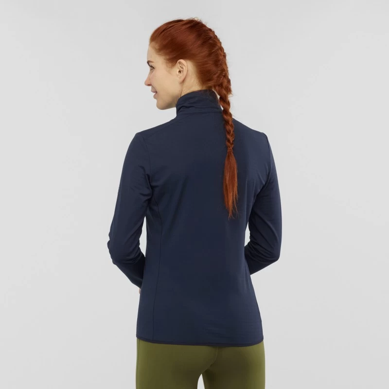 Veste SALOMON Outrack FZ Night Sky â Image 3
