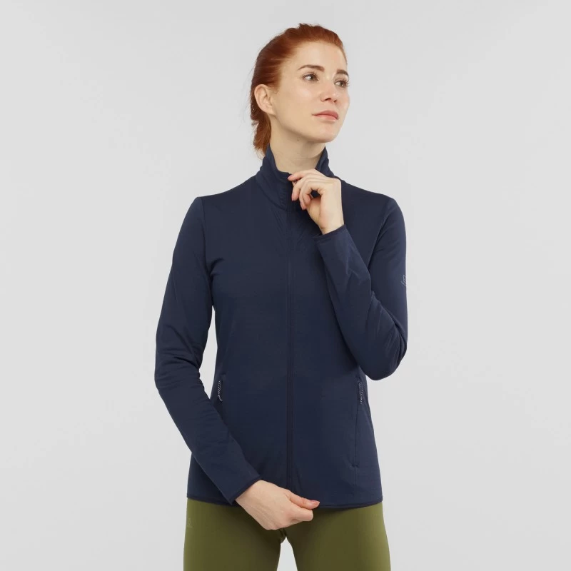 Veste SALOMON Outrack FZ Night Sky