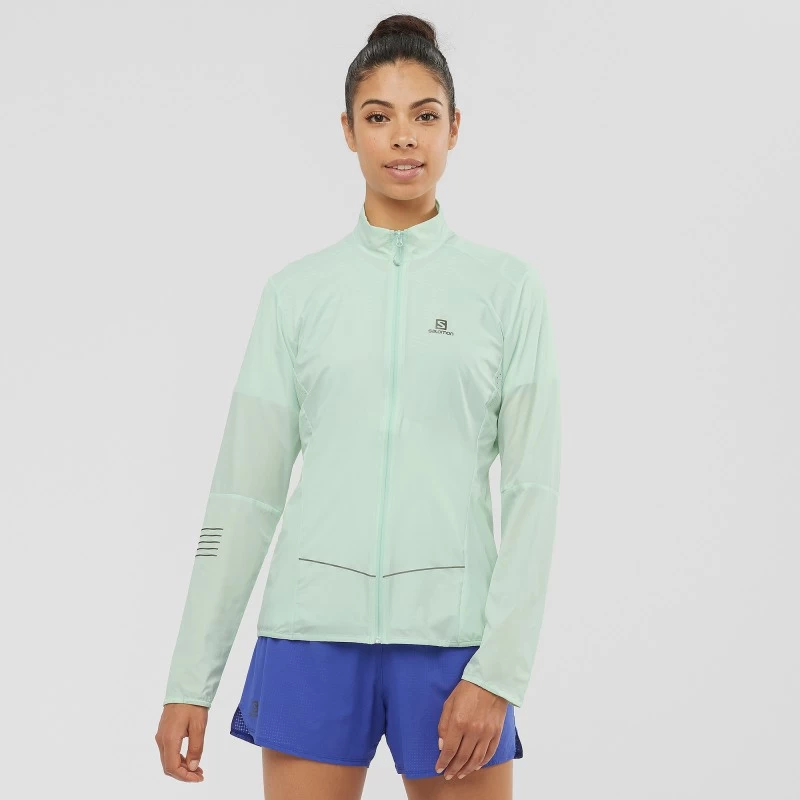 Veste SALOMON Sense Jacket Femme Opal Blue