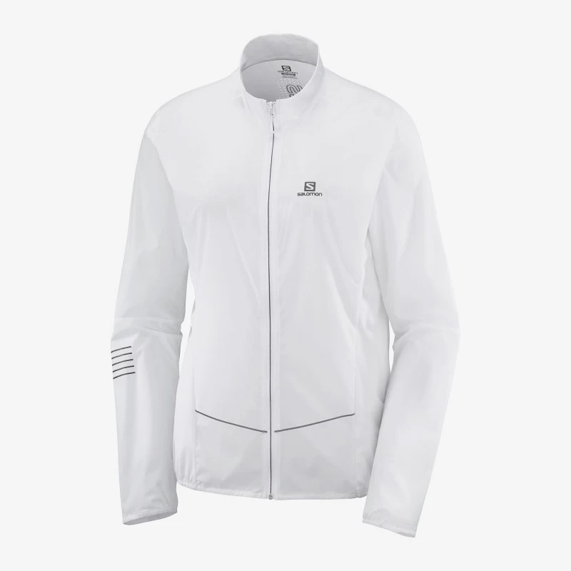 Veste SALOMON Sense Jacket Femme White – Image 3
